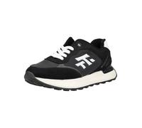 Sneaker TOM TAILOR "Tom Tailor Sneaker Lederimitat/Textil", Damen, Gr. 36, schwarz, weiß, Lederimitat, Textil, Schuhe Sneaker (77601402-36) schwarz, weiß