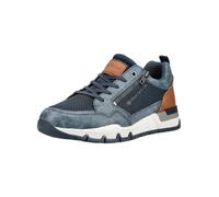 Sneaker TOM TAILOR "Tom Tailor Sneaker Lederimitat/Textil", Herren, Gr. 46, navy, Lederimitat, Textil, Schuhe Sneaker (74030945-46) navy
