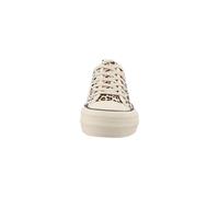 Sneaker TOM TAILOR "Tom Tailor Sneaker Low", Damen, Gr. 36, sanftes weiß, multi, Leder, Schuhe Sneaker (69088262-36) sanftes weiß, multi