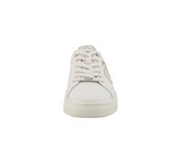 Sneaker TOM TAILOR "Tom Tailor Sneaker Low", Damen, Gr. 38, weiß (weiß, gold), Polyurethan, Schuhe Sneaker (54480538-38) weiß, gold