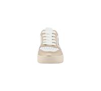 Sneaker TOM TAILOR "Tom Tailor Sneaker Low", Damen, Gr. 39, beige (gold, weiß), Polyurethan, Schuhe Sneaker (93493011-39) gold, weiß