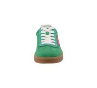 Sneaker TOM TAILOR "Tom Tailor Sneaker Low", Damen, Gr. 40, grün, Veloursleder, Schuhe Sneaker (75404605-40) grün