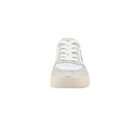 Sneaker TOM TAILOR "Tom Tailor Sneaker Low", Damen, Gr. 40, silber (silber, weiß), Polyurethan, Schuhe Sneaker (55974033-40) silber, weiß