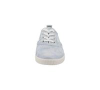 Sneaker TOM TAILOR "Tom Tailor Sneaker Low", Damen, Gr. 41, blau (jeans), Leder, unifarben, Schuhe Sneaker (59034262-41) jeans
