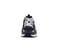 Sneaker TOM TAILOR "Tom Tailor Sneaker Low", Herren, Gr. 43, blau (navy, silber), Polyester, Schuhe Sneaker (77299964-43) navy, silber