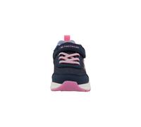 Sneaker TOM TAILOR "Tom Tailor Sneaker Low", Mädchen, Gr. 34, blau (jeans, pink), Schuhe Sneaker (51515325-34) jeans, pink