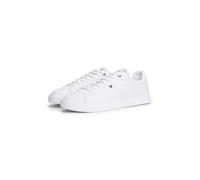 Tommy Hilfiger Herren Icon Court Light ESS Fm0fm05678 Low-Top, White, 46 EU