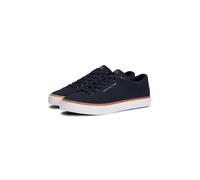 Sneaker TOMMY HILFIGER "TH HI VULC CORE LOW II MESH", Herren, Gr. 41, blau (dunkelblau), Textil, sportlich, Schuhe, Basic, Schnürschuh, Halbschuh, Freizeitschuh mit Logoschriftzug (81105642-41) dunkel
