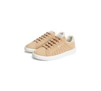 Sneaker TOMMY HILFIGER "TH ICON LIGHT KNIT SNEAKER", Damen, Gr. 40, beige, Lederimitat, Textil, Schuhe Sneaker, Freizeitschuh, Halbschuh, Schnürschuh in sommerlicher Strick-Optik (75050163-40) beige