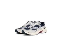 Sneaker TOMMY JEANS "ARCHIVE '25", Herren, Gr. 41, weiß (blau, grau, weiß), Lederimitat, Textil, Schuhe, Freizeitschuh, Halbschuh, Schnürschuh mit reflektierenden Details (22351812-41) blau, grau, wei