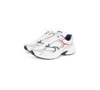 Sneaker TOMMY JEANS "ARCHIVE'25", Herren, Gr. 45, bunt (weiß, blau, rot), Synthetik, Textil, Schuhe Sneaker, Freizeitschuh, Halbschuh, Schnürschuh mit Kontrastbesätzen (10496360-45) weiß, blau, rot