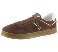 Plateausneaker TOMMY JEANS "THE GREENWICH SUEDE" Gr. 41, braun Herren Schuhe (99894447-41) braun