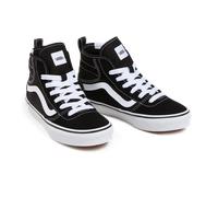 Sneaker VANS "Ashwood Hi Decon", Kinder, Gr. 37, schwarz, weiß, Textil, Schuhe Sneaker (53927553-37) schwarz, weiß