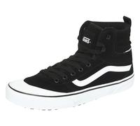 Sneaker VANS "ASHWOOD HI VANSGUARD", Gr. 44,5, schwarz, weiß, Leder, Synthetik, Schuhe Sneaker (94408631-44,5) schwarz, weiß