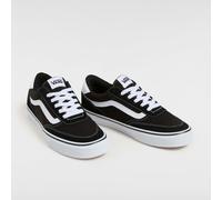 Vans Herren Turnschuhe Brooklyn Aus Wildleder, Black/White, 40 EU