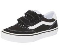 Vans Sneaker Brooklyn Veloursleder/Leinwand Schwarz/Weiß Kinder Größe 33 EU
