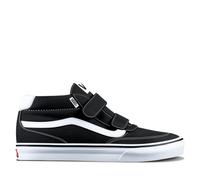 Sneaker VANS "Brooklyn Mid V", Kinder, Gr. 38, schwarz, weiß, Leder, Schuhe Sneaker (37019627-38) schwarz, weiß