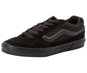 Sneaker VANS "Caldrone", Herren, Gr. 42, schwarz (suede, mesh schwarz, schwarz), Leder, Synthetik, Textil, Schuhe Sneaker, angelehnt an das Design vom Knu Skool (77628421-42) suede, mesh schwarz, schw