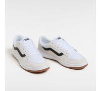 Vans Herren Ryland Ls Sneaker, Suede Canvas White Black, 44.5 EU
