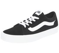 Vans Herren Vero Wildleder-Sneaker, Black/White, 46 EU