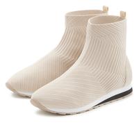 Stiefelette VIVANCE "Sneaker", Damen, Gr. 39, beige, Obermaterial: 100% Textilmaterial. Decksohle: 100% Textilmaterial. Futter: 100% Textilmaterial. Laufsohle: 100% Synthetik, Strukturmuster, unifarbe