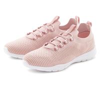 Sneaker VIVANCE "Freizeitschuh, Halbschuh, Turnschuhe, Slip-On-Sneaker", Damen, Gr. 37, rosa (rosé), Obermaterial: 100% Textilmaterial. Decksohle: 100% Textilmaterial. Futter: 100% Textilmaterial. Lau