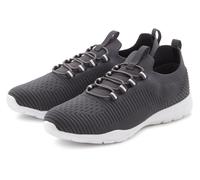 Sneaker VIVANCE "Freizeitschuh, Halbschuh, Turnschuhe, Slip-On-Sneaker", Damen, Gr. 42, grau (anthrazit), Obermaterial: 100% Textilmaterial. Decksohle: 100% Textilmaterial. Futter: 100% Textilmaterial
