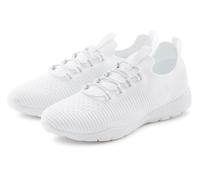 Sneaker VIVANCE "Freizeitschuh, Halbschuh, Turnschuhe, Slip-On-Sneaker", Damen, Gr. 41, weiß, Obermaterial: 100% Textilmaterial. Decksohle: 100% Textilmaterial. Futter: 100% Textilmaterial. Laufsohle: