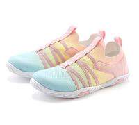 Sneaker VIVANCE "Halbschuh, Freizeitschuh, Slip-On-Sneaker", Damen, Gr. 41, blau (pink, blau, rosé), Obermaterial: 100% Textilmaterial. Decksohle: 100% Textilmaterial. Futter: 100% Textilmaterial. Lau