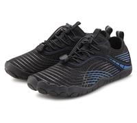 Sneaker VIVANCE Gr. 42, schwarz (schwarz / royalblau) Damen Schuhe (24223139-42) schwarz / royalblau