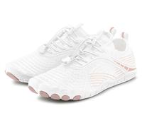 Sneaker VIVANCE "Slip-On-Sneaker", Damen, Gr. 39, bunt (weiß, rose), Obermaterial: 100% Textilmaterial. Decksohle: 100% Textilmaterial. Futter: 100% Textilmaterial. Laufsohle: 100% Synthetik, mehrfarb