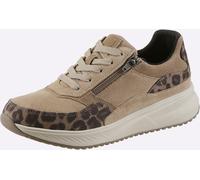 Sneaker WALDLÄUFER, Damen, Gr. 5,5, beige, Leder, Synthetik, Schuhe Sneaker (62380703-5,5) beige