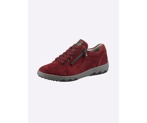 Sneaker WALDLÄUFER, Damen, Gr. 5, rot, Glattleder, Rindsleder, Veloursleder, Schuhe Sneaker (72505200-5) rot
