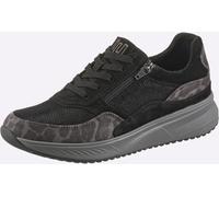 Sneaker WALDLÄUFER, Damen, Gr. 5, schwarz, Leder, Synthetik, Schuhe Sneaker (92154728-5) schwarz
