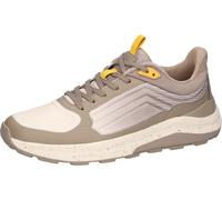 Sneaker WALDLÄUFER "H-CARL", Herren, Gr. 9,5 (44), creme, beige, Synthetik, Textil, Schuhe Sneaker, Schnürschuh, Outdoorschuh in Komfortweite H (= sehr weit) (54318411-9,5) creme, beige