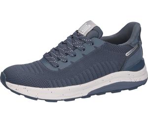 Sneaker WALDLÄUFER "H-CHARLIE", Damen, Gr. 7 (40,5), jeansblau, Synthetik, Textil, unifarben, Schuhe Sneaker, Schnürschuh, Outdoorschuh in veganer Vearbeitung, H-Weite (75832518-7) jeansblau