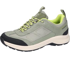 Sneaker WALDLÄUFER "H-FREYA", Damen, Gr. 4,5 (37,5), mint, schwarz, Synthetik, Textil, Veloursleder, Schuhe Sneaker, Outdoorschuh, Schnürschuh in Schuhweite H (= sehr weit), waterproof (20188765-4,5)
