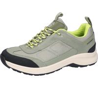 Sneaker WALDLÄUFER "H-FREYA", Damen, Gr. 7 (40,5), mint, schwarz, Synthetik, Textil, Veloursleder, Schuhe Sneaker, Outdoorschuh, Schnürschuh in Schuhweite H (= sehr weit), waterproof (20188765-7) mint