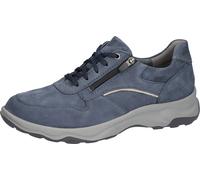 Waldläufer Herrenschuhe H 718006 410 206 - bequeme Halbschuhe Herren Blau Größe 45