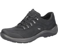 Sneaker WALDLÄUFER "HAYO", Herren, Gr. 11,5 (46,5), blau (nachtblau), Nubukleder, unifarben, Schuhe Sneaker, Freizeitschuh, Halbschuh, Schnürschuh in Bequemweite G (= weit) (52385747-11,5) nachtblau