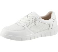 Sneaker CAPRICE, Damen, Gr. 39, weiß, Glattleder, Textil, Schuhe Sneaker (49948357-39) weiß