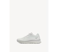Tamaris Damen Klassische Ballerinas, Frauen Flats,Comfort Lining,TOUCHit-Fußbett,Slip-ons,klassisch elegant,Ballerinen,White,40 EU