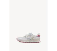 Tamaris Damen-Slipper White Comb – sportlich, weiß, pflegeleicht – Gr. 41 EU