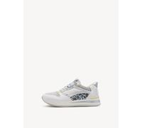 Tamaris Damen-Schnürer Comfort Sneaker 8-83737-46 Weiß/Blau Größe 41