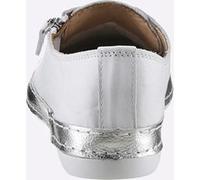 Sneaker weiß-silberfarben 40