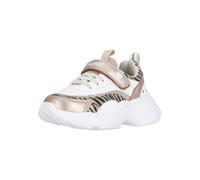 Sneaker ZIGZAG "Fialey", Damen, Gr. 39, gold (goldfarben), Kunstfaser, Polyurethane, Schuhe Sneaker, mit praktischem Klettverschluss (62501368-39) goldfarben