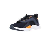 Sneaker ZIGZAG "Gusien", Damen, Gr. 32, bunt (dunkelblau, orange), Kunstfaser, Polyurethane, Schuhe Modernsneaker Sneaker low, mit atmungsaktiver Funktion (61480755-32) dunkelblau, orange