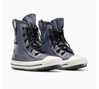 Sneakerboots CONVERSE "CHUCK TAYLOR ALL STAR BERKSHIRE WP BOOT", Jungen, Gr. 38,5, cold stare, vintage weiß, schwarz, Textil, Schuhe Sneakerboots, Winterschuhe, Schnürboots, Sneaker, wasserdicht, gefü