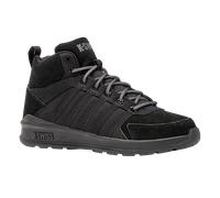 Sneakerboots K-SWISS "VISTA TRAINER MID WNT", Herren, Gr. 46, schwarz (schwarz, schwarz, schwarz), Leder, Schuhe Sneakerboots, Winterschuhe, Schnürboots, Sneaker (95886340-46) schwarz, schwarz, schwar