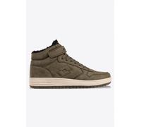 Sneakerboots LOTTO, Herren, Gr. 44, grün (olive, schwarz), Synthetik, Schuhe Sneakerboots, Winterschuhe, Schnürboots, Sneaker, gefüttert (86923814-44) olive, schwarz